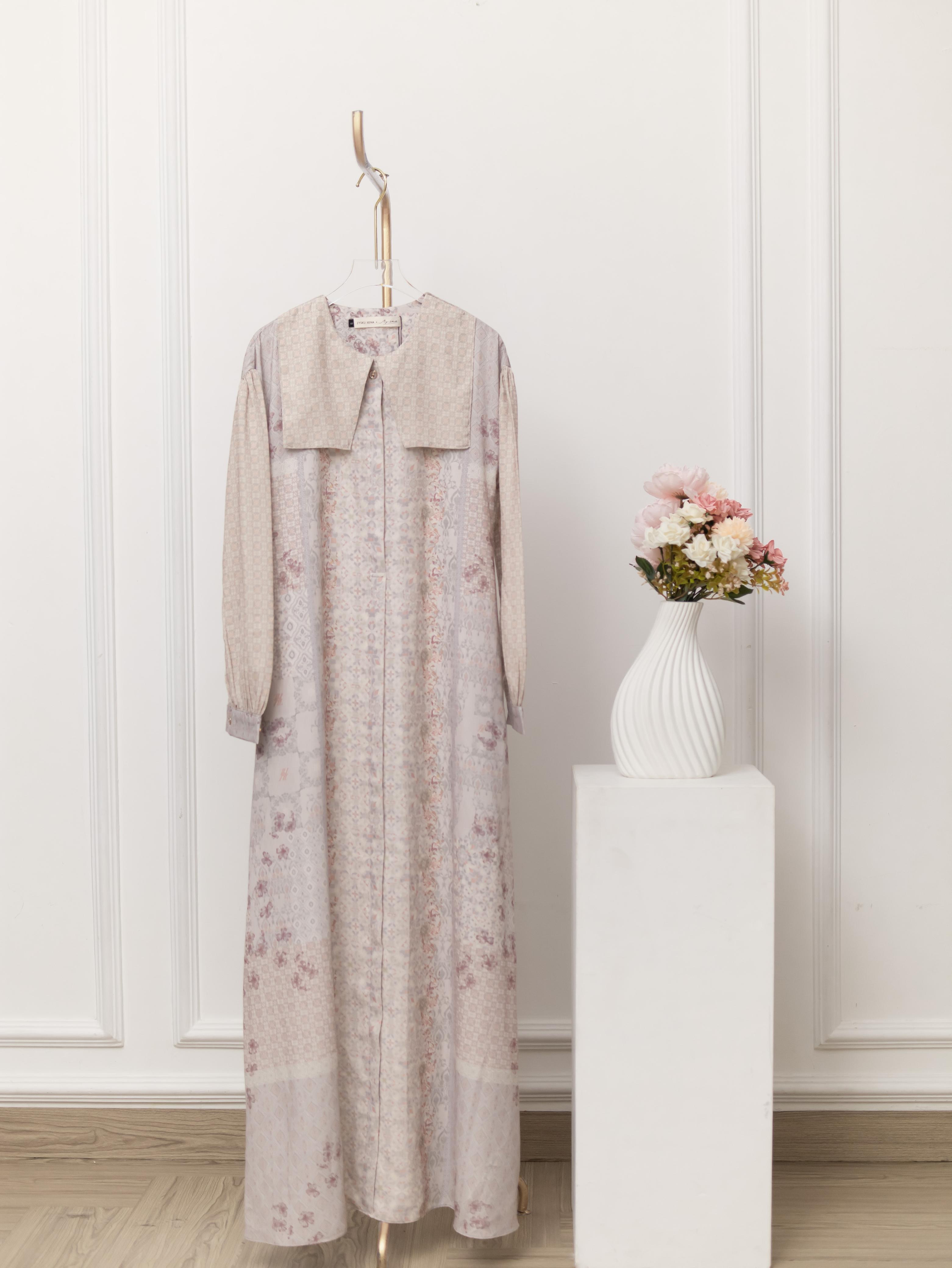 Zysku Xena | (NO PAYET) Chahana Dress | Sarimbit Gamis Kancing Depan Busui Friendly