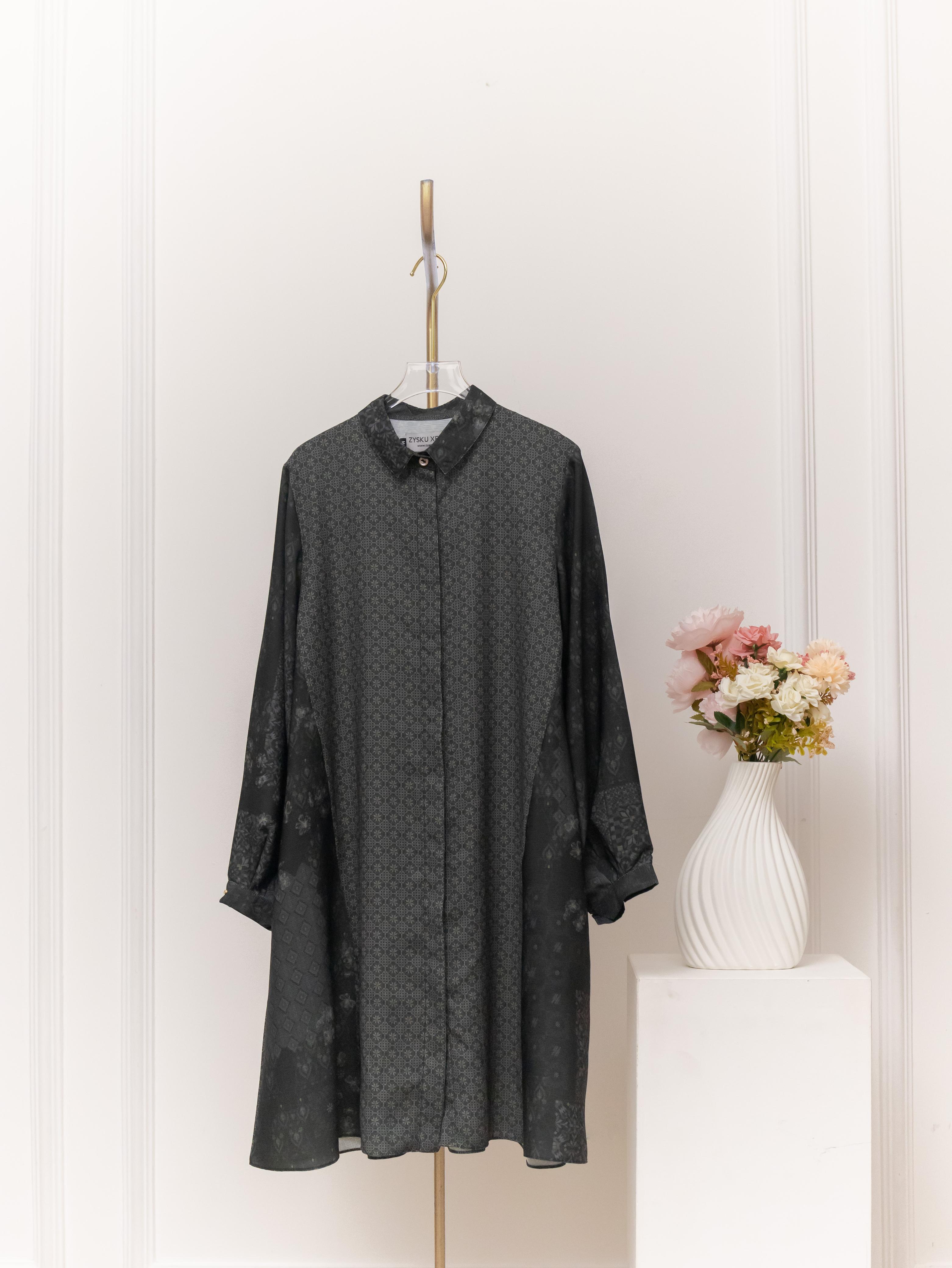 Zysku Xena | (NO PAYET) Chahana Tunic | Sarimbit Atasan Kancing Depan Busui Friendly