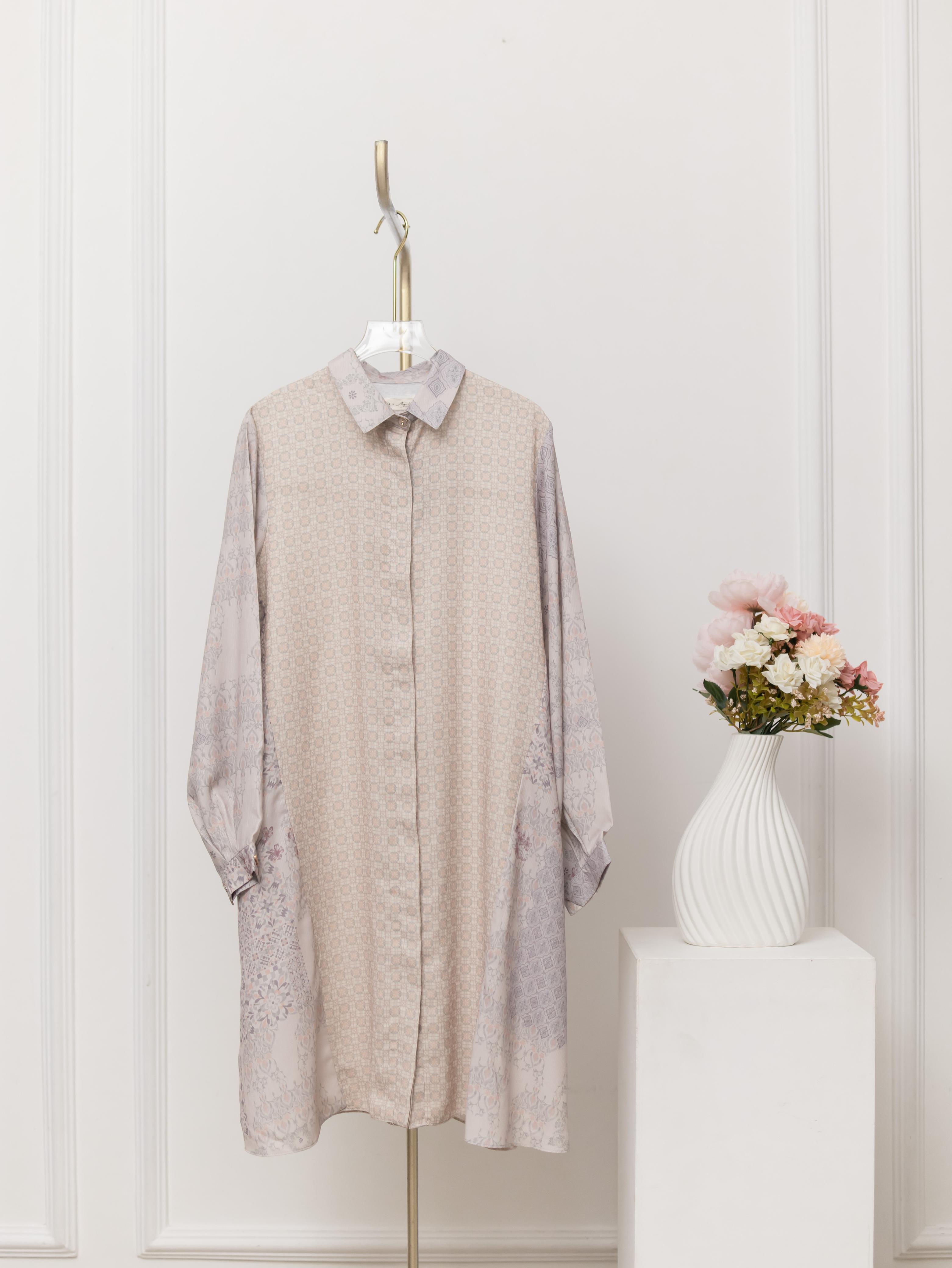 Zysku Xena | (NO PAYET) Chahana Tunic | Sarimbit Atasan Kancing Depan Busui Friendly
