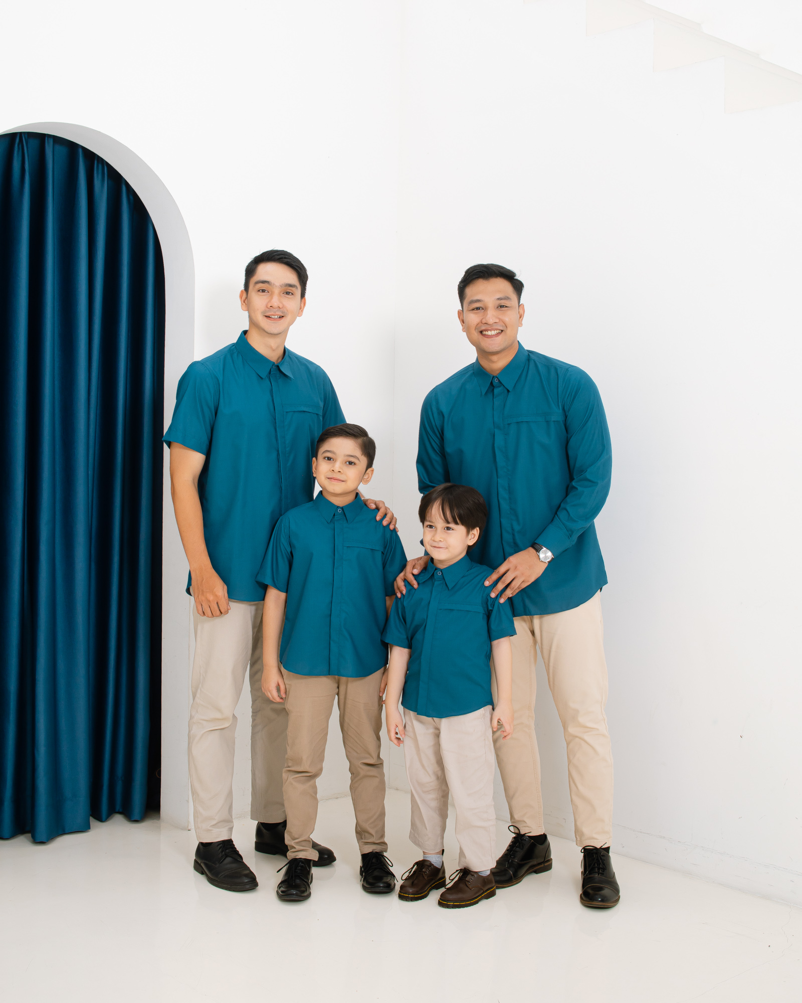 Zysku Xena | Lavatera Man Shirt Lengan Pendek | Sarimbit Kemeja Koko Pria Polos
