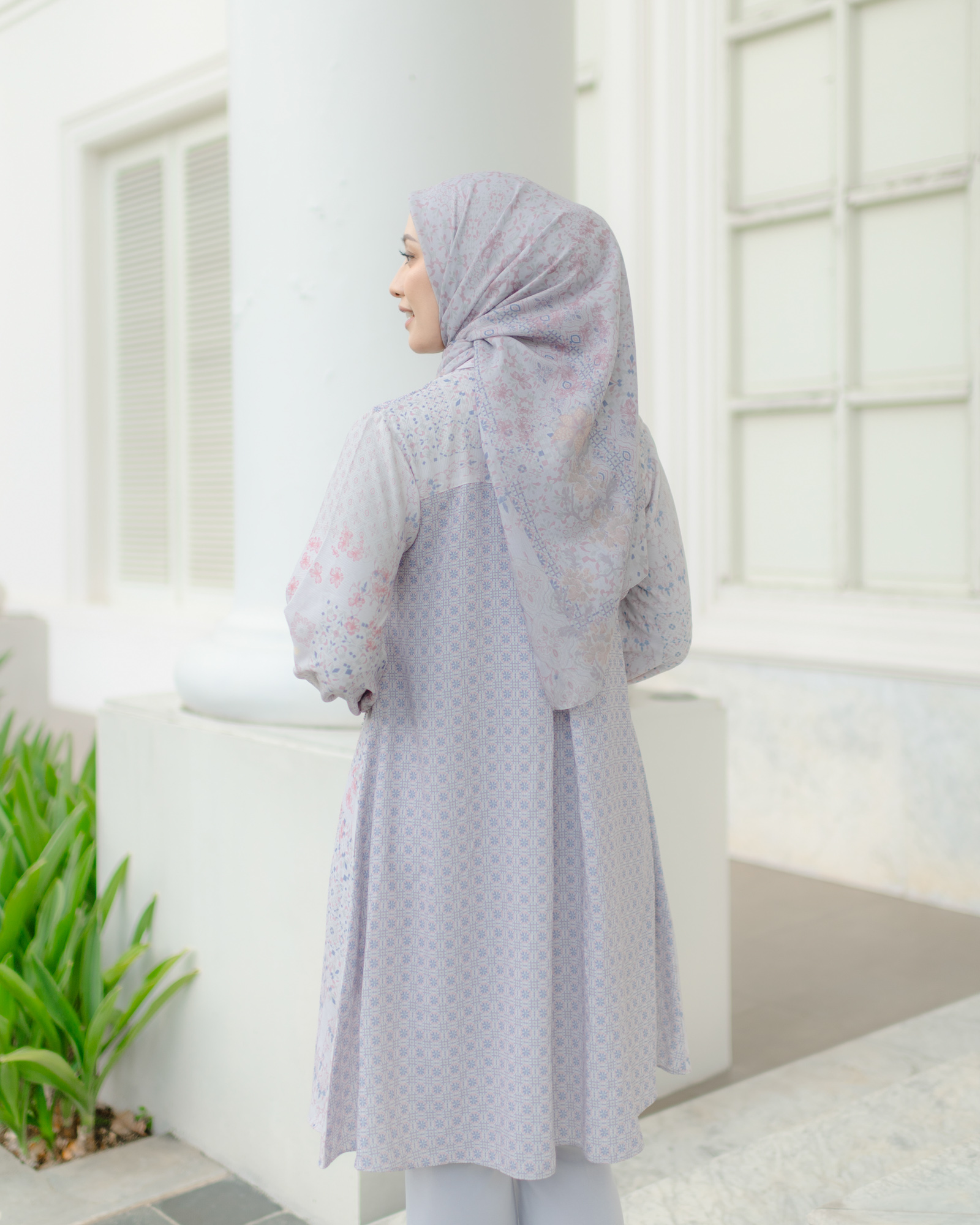 Zysku Xena | Minor Defect | (NO PAYET) Chahana Tunic | Sarimbit Atasan Kancing Depan Busui Friendly