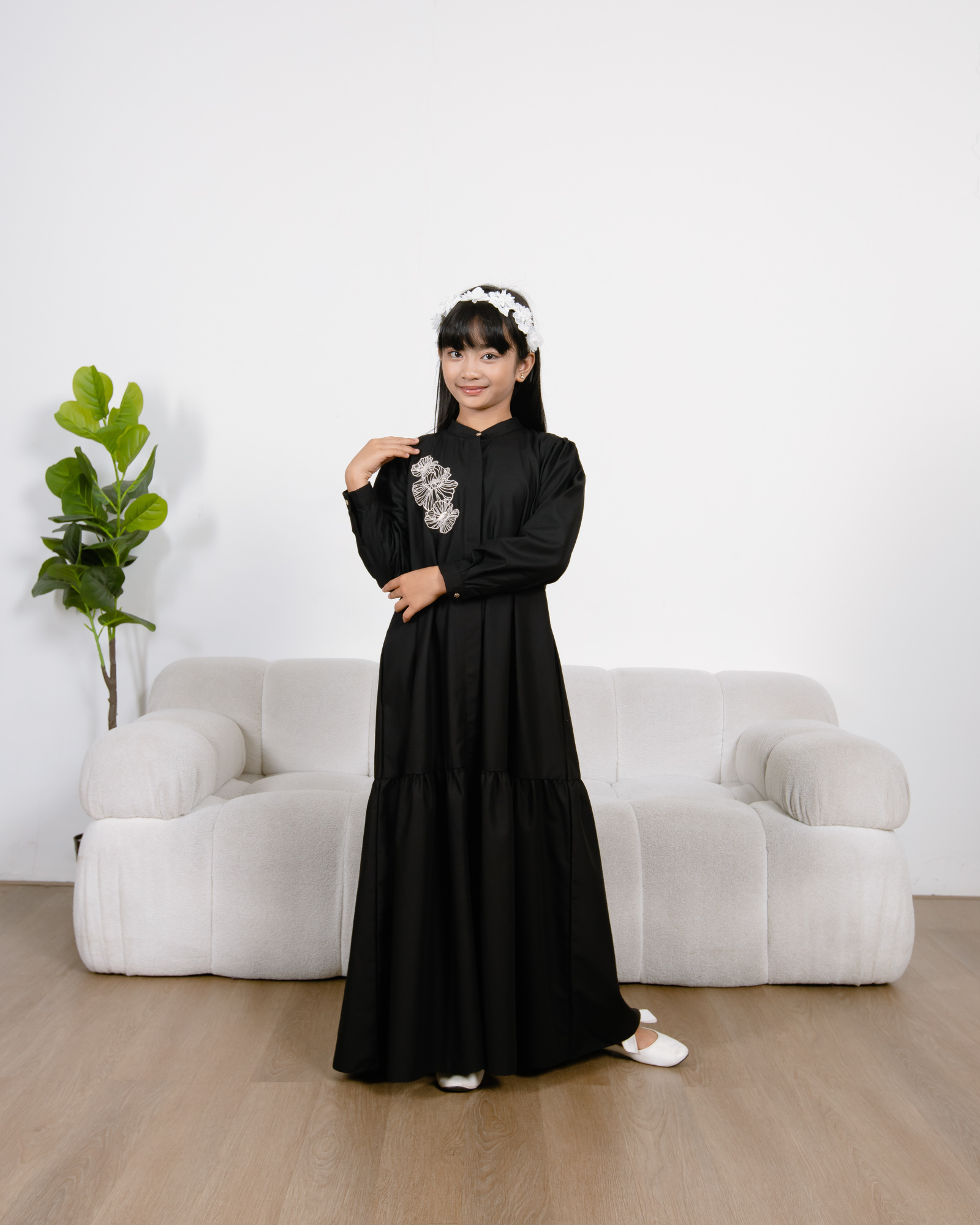 Zysku Xena | Lavatera Girl Dress | Sarimbit Dress Anak