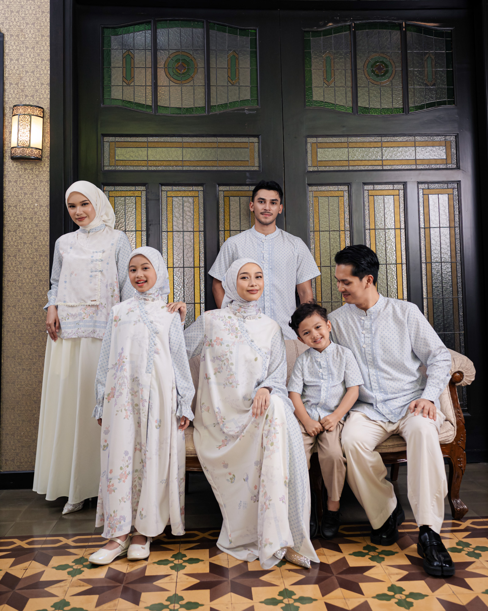 Zysku Xena | Ruyi Blouse - 3 Warna | Sarimbit Atasan Kancing Depan Busui Friendly