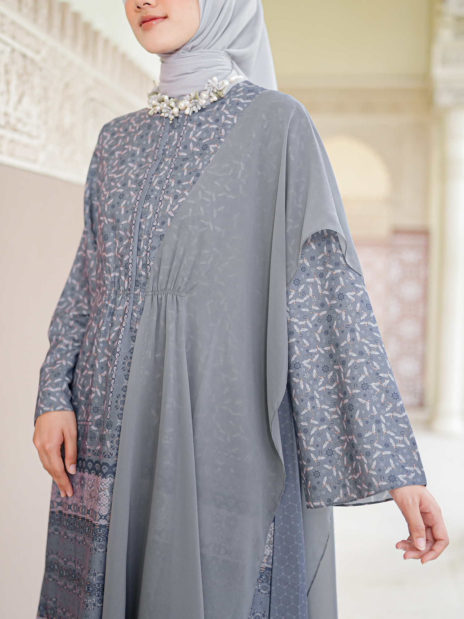 Zysku Xena | Samira Tunic - 3 Warna | Sarimbit Atasan Kancing Depan Busui Friendly