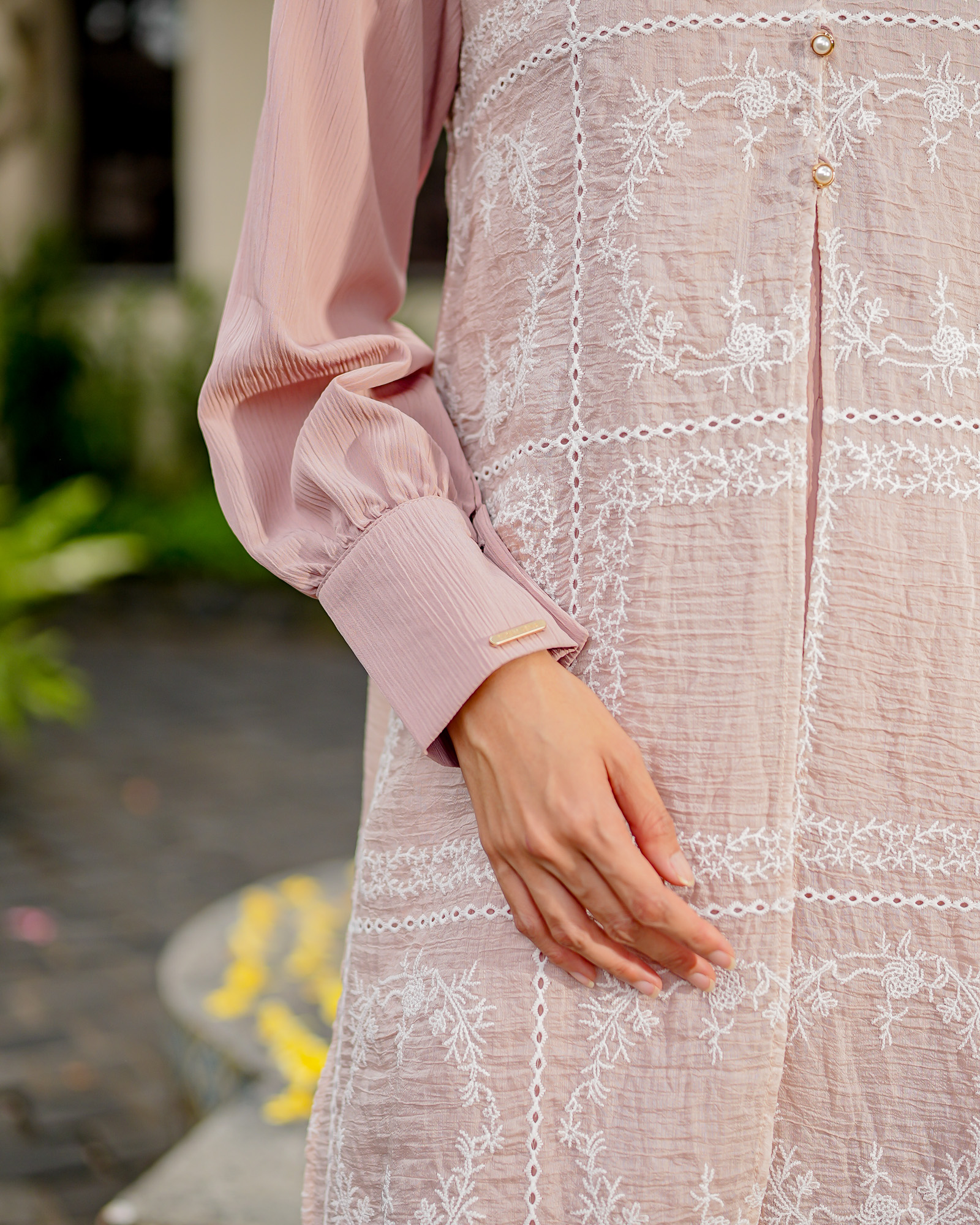 Zysku xena | Petra Dress - 4 Warna | Gamis abaya lebaran bordir rompi