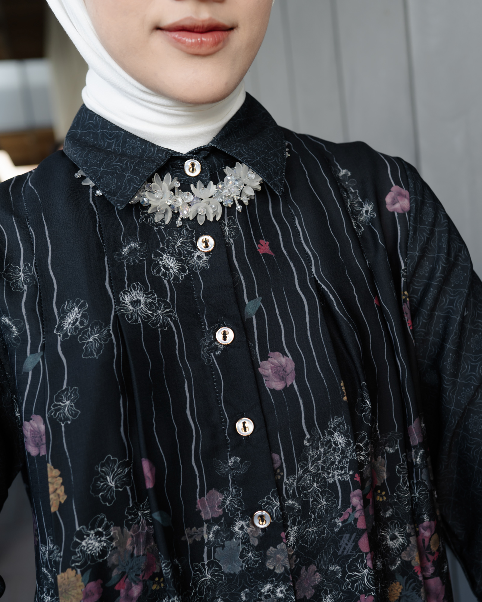 Zysku Xena | Vivera Tunic - 3 Warna | Tunic Print Busui Friendly Lebaran