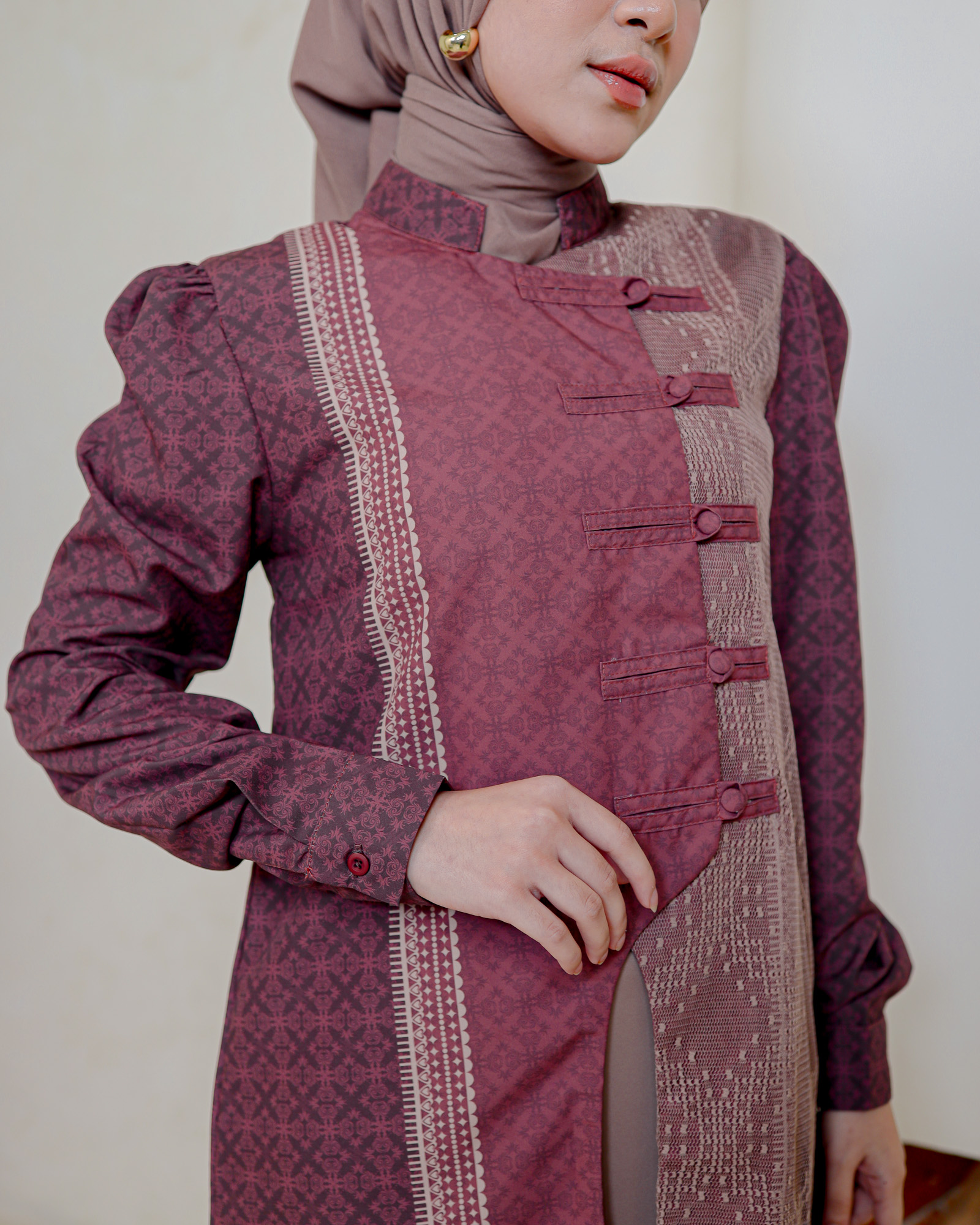 Zysku Xena | Posy Tunic - 3 Warna | Tunic Print Busui Friendly Lebaran