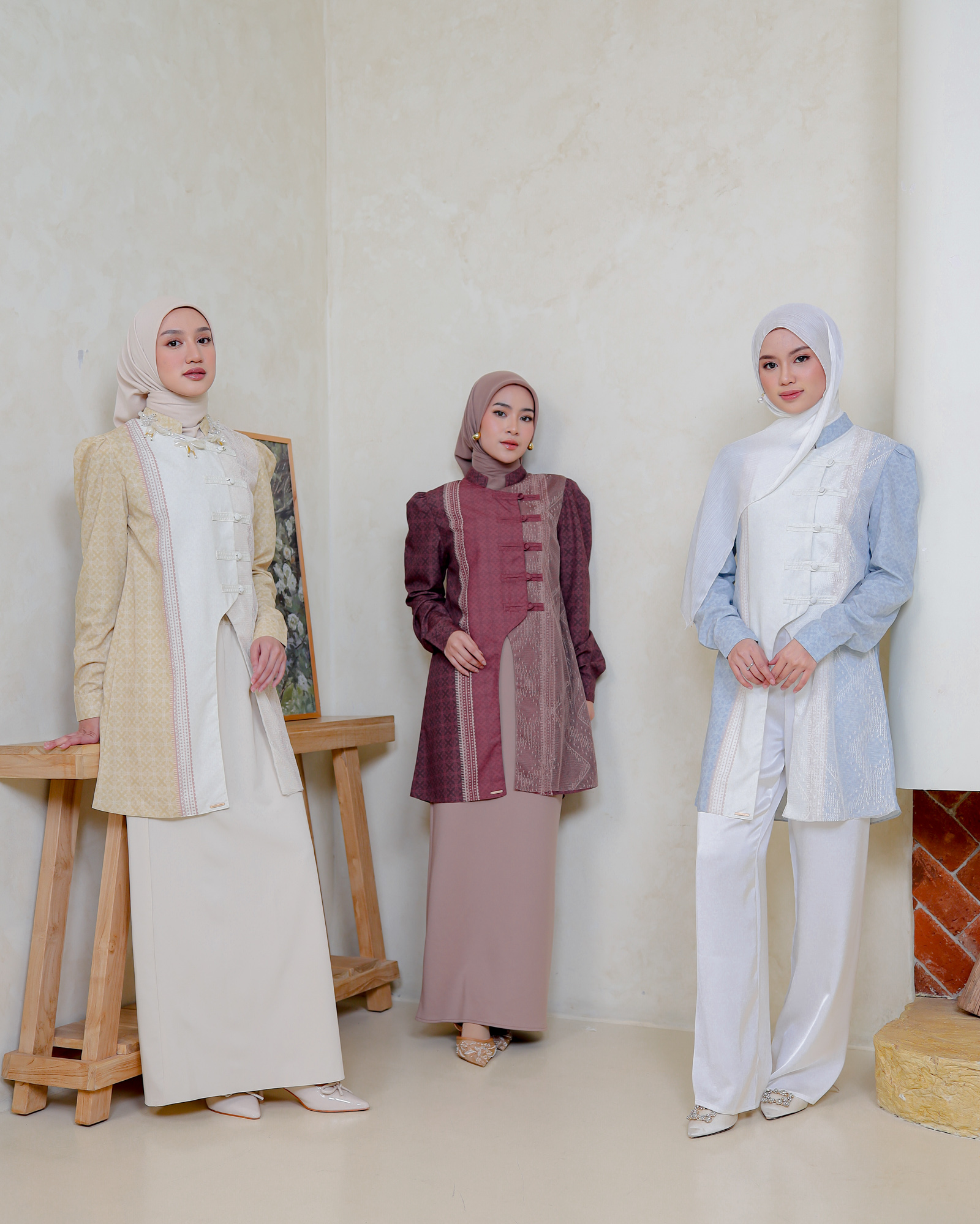 Zysku Xena | Posy Tunic - 3 Warna | Tunic Print Busui Friendly Lebaran