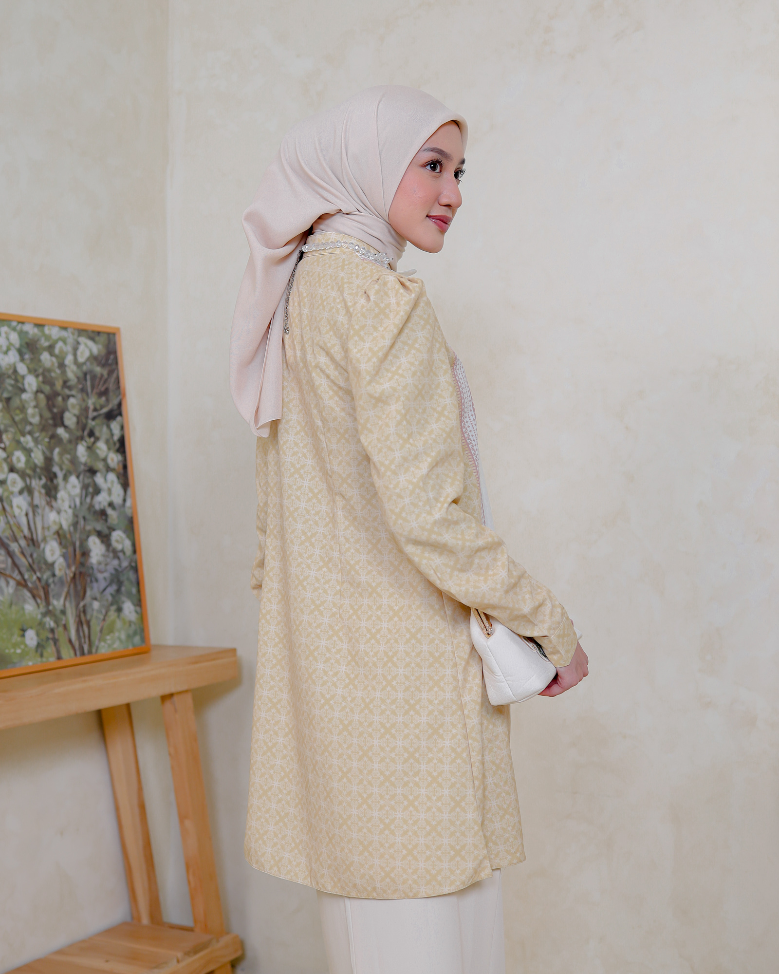 Zysku Xena | Posy Tunic - 3 Warna | Tunic Print Busui Friendly Lebaran