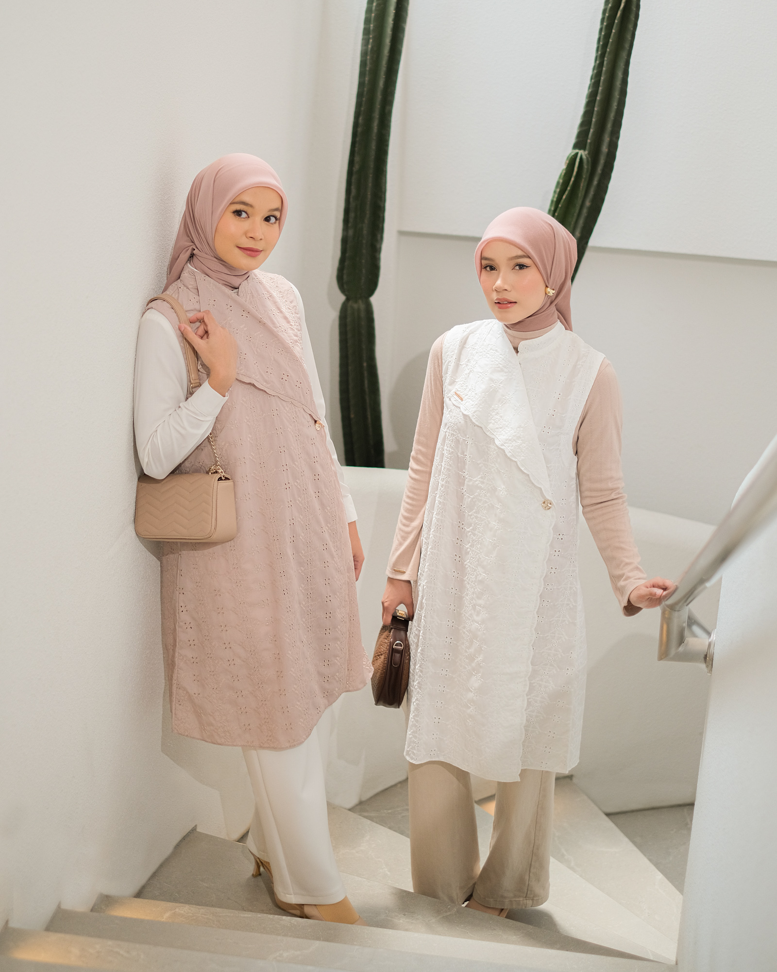Zysku Xena | Lyora Longline Vest - 3 Warna | Rompi Panjang Tanpa Lengan Katbol