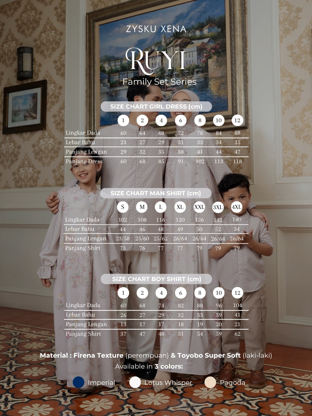 Zysku Xena | Ruyi Family Set - Imperial