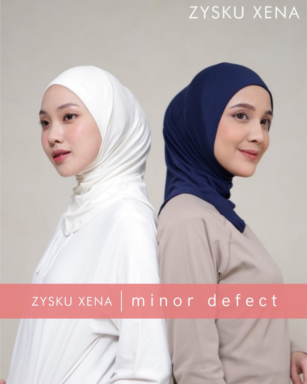 Zysku Xena | Minor Defect | Inner X Sporty Hijab - 13 Warna | Ciput Ninja Active Kaos Stretch