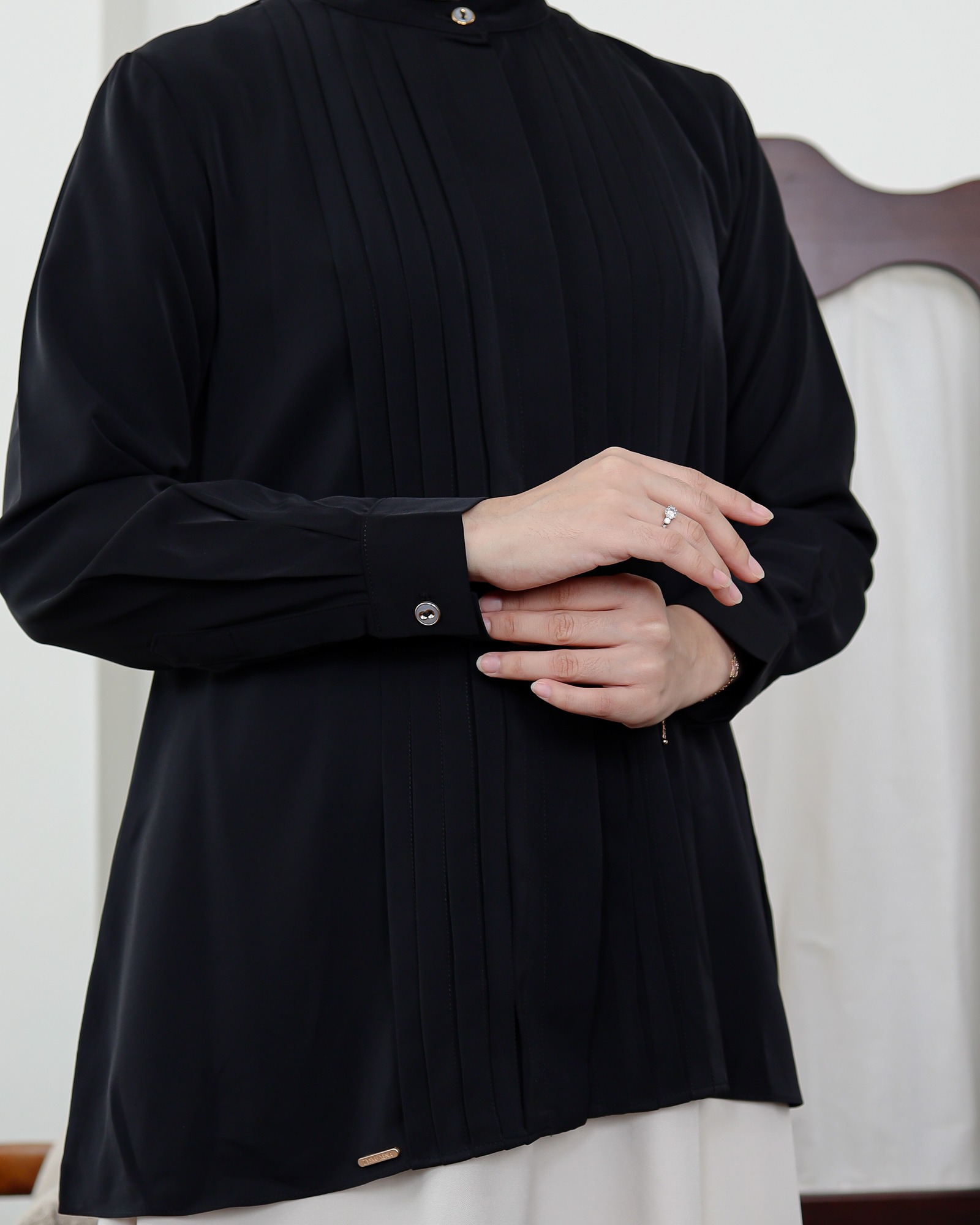 Zysku Xena | Minor Defect | Pianna Blouse - 3 Warna | Blus Atasan Kantor Basic Polos Lengan Panjang
