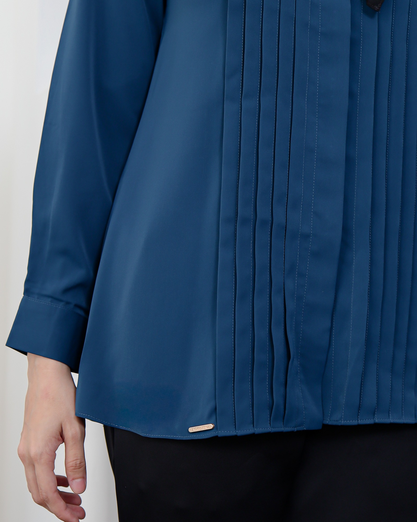 Zysku Xena | Minor Defect | Pianna Blouse - 3 Warna | Blus Atasan Kantor Basic Polos Lengan Panjang
