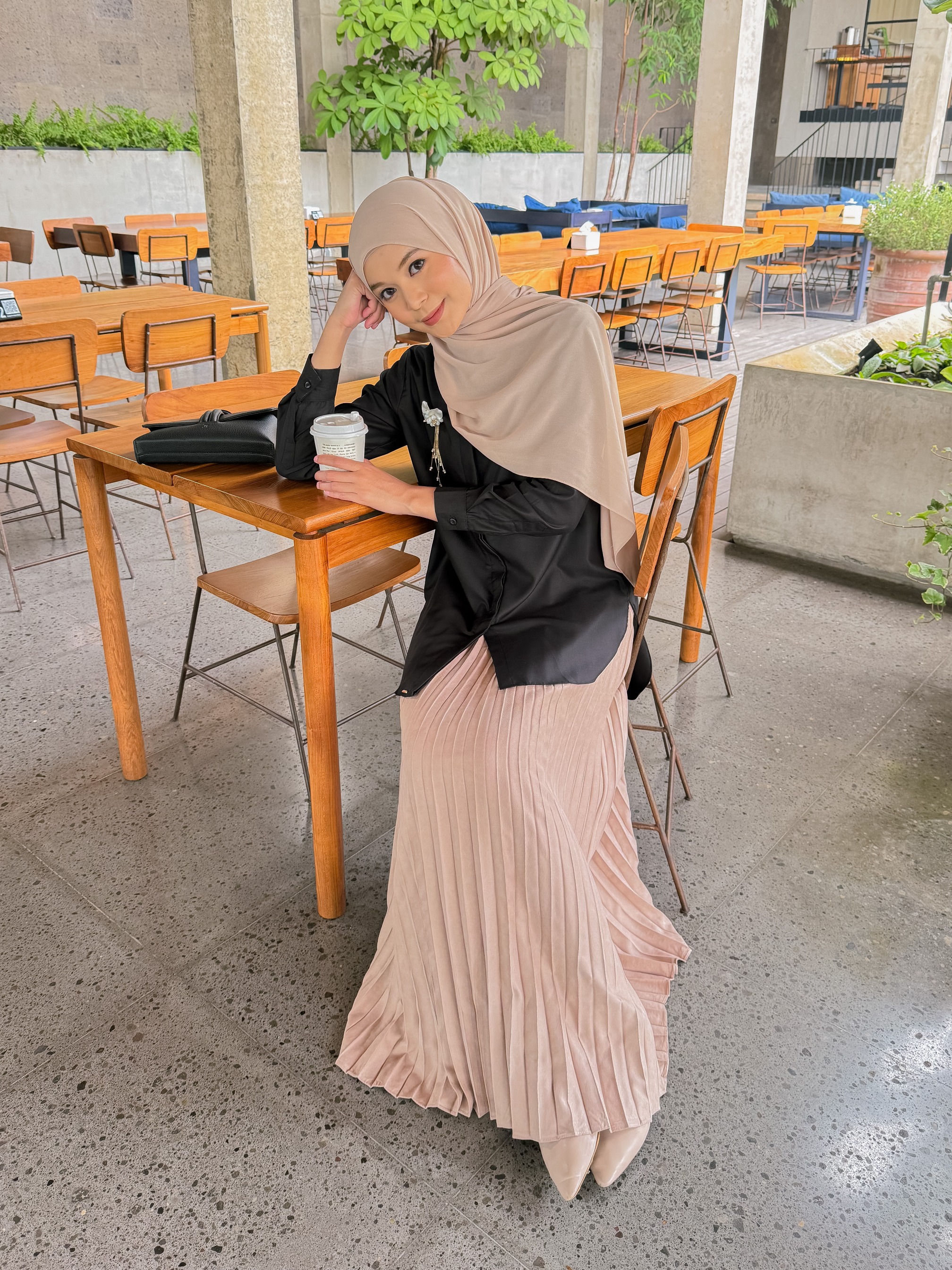 Zysku Xena | Minor Defect | Hada Pleated Skirt | Rok Plisket Lipit Lebar Kantor