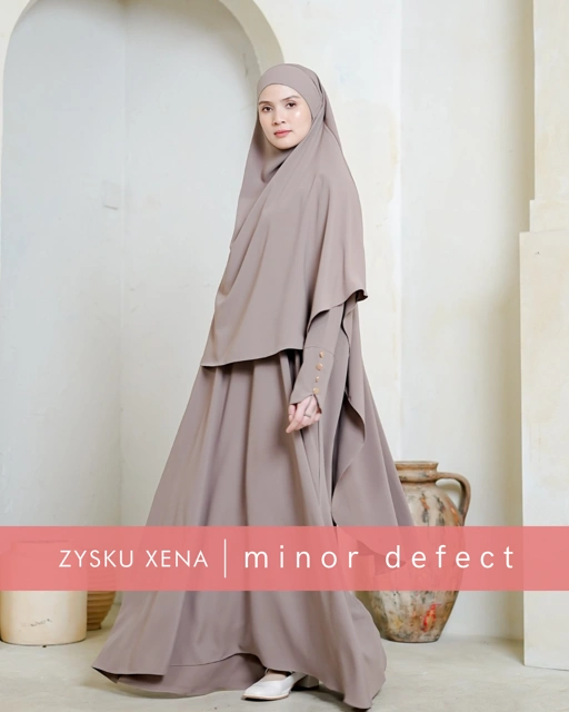 Image of Zysku Xena | Minor Defect | Elhaya Set 2 pcs (abaya + khimar) - 7 Warna
