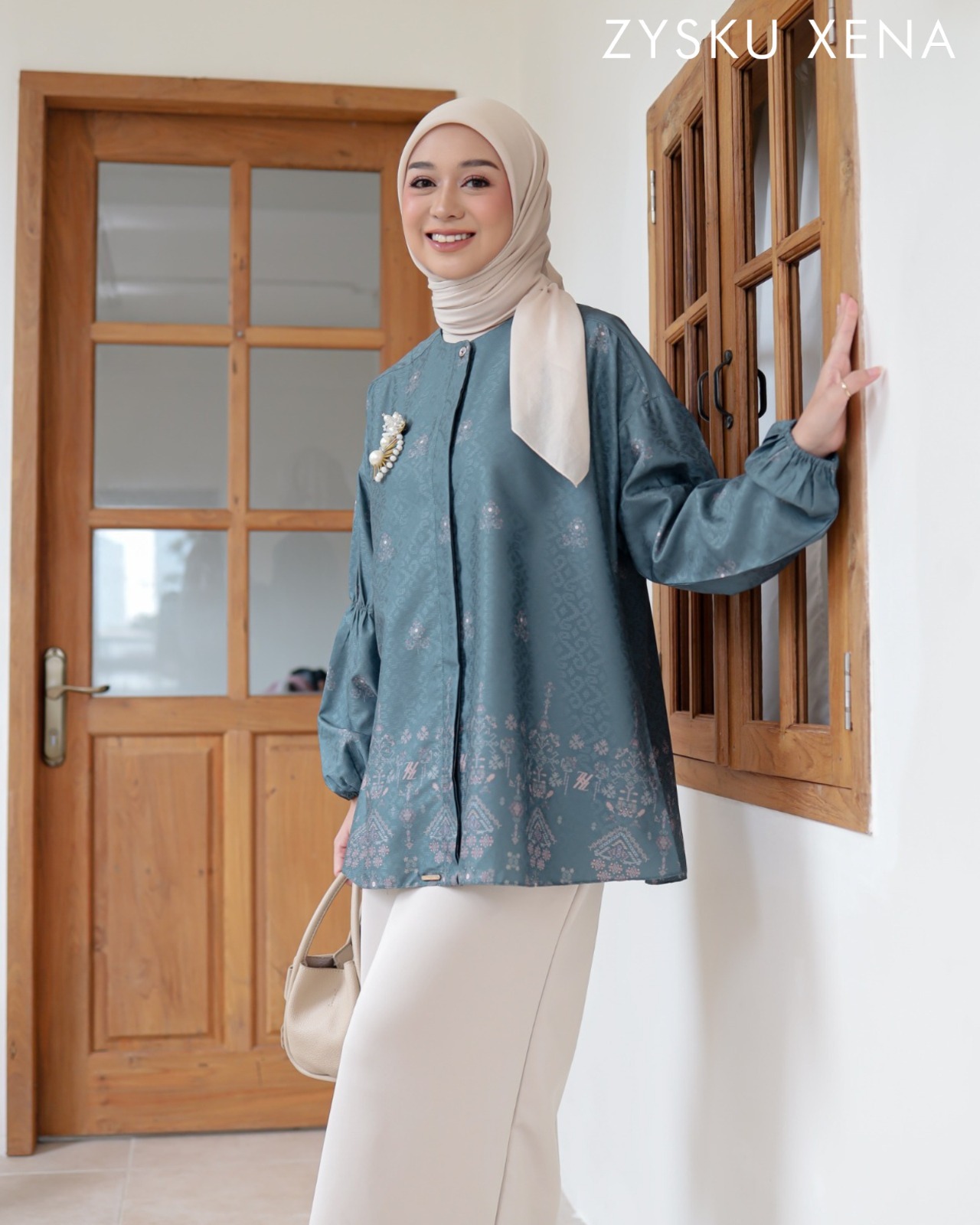 Zysku Xena | Maribel Blouse | Atasan Wanita Lengan Panjang