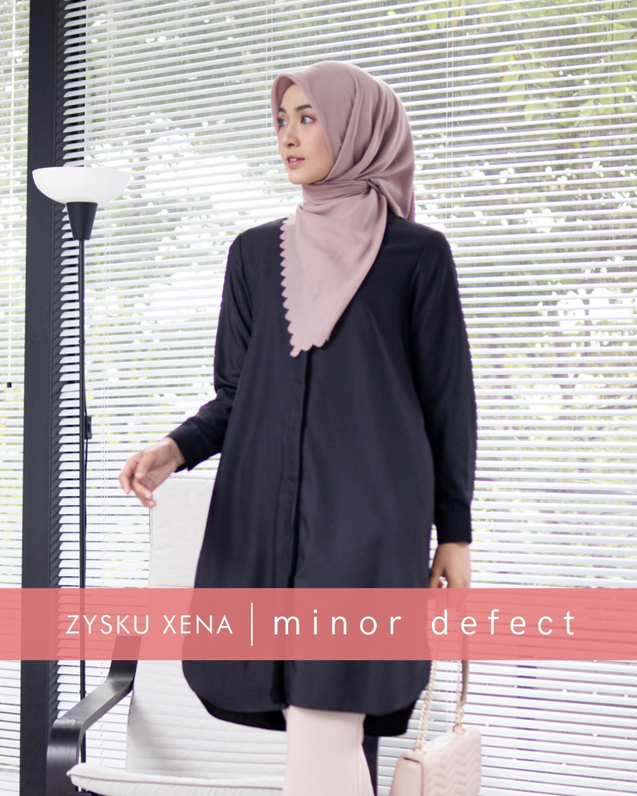 Zysku Xena | Minor Defect | Basic Long - 9 Warna | Kemeja Kerja Polos Kantor Wanita Lengan Panjang