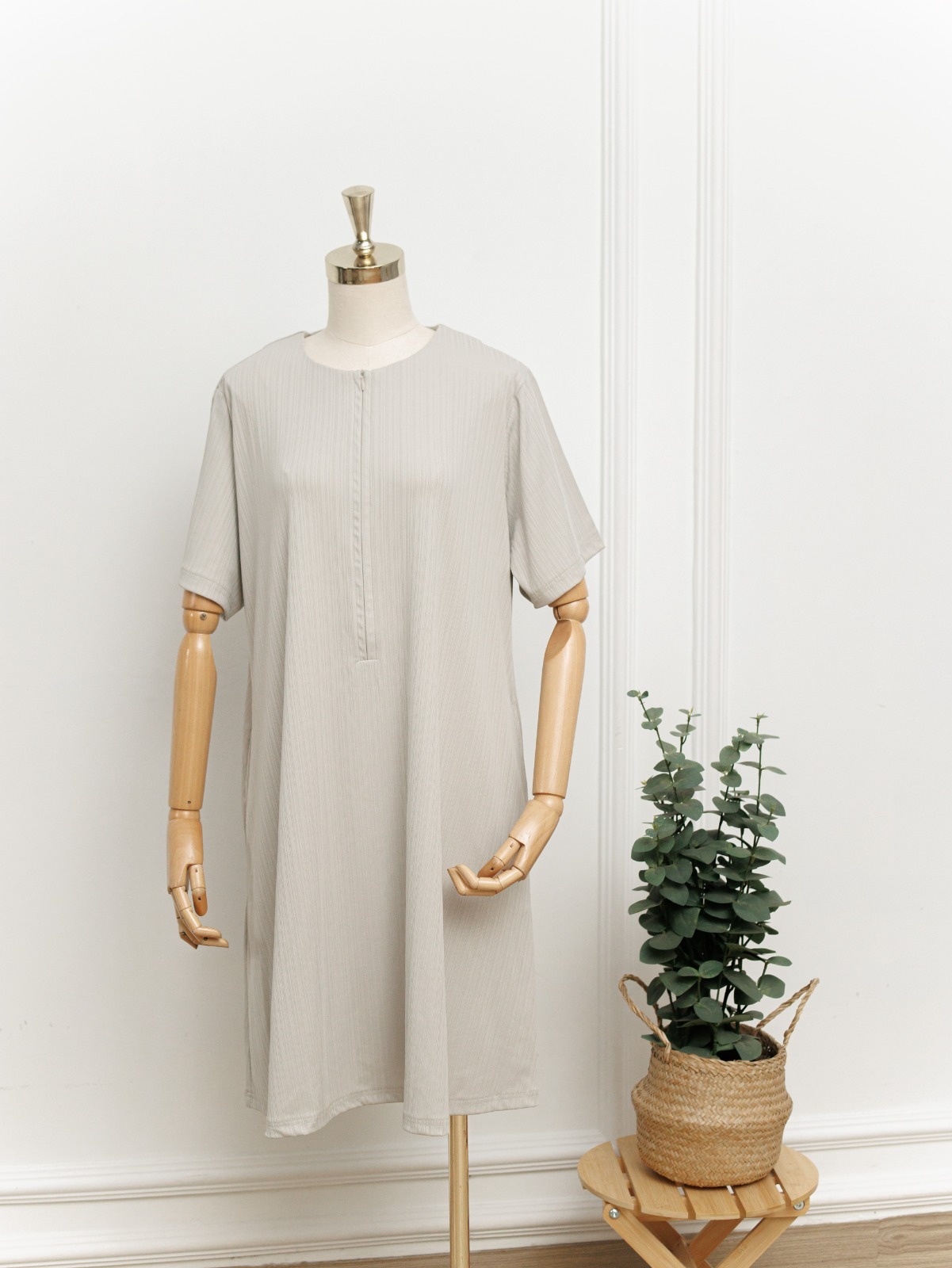 Zysku Xena | Ivyra Home Dress | Home Dress Lengan Pendek Busui Friendly