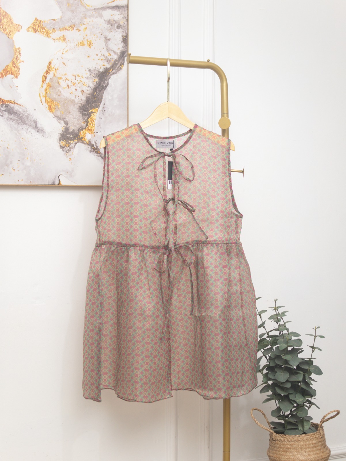 Zysku Xena | Outer Organza Bazar (Pattern)