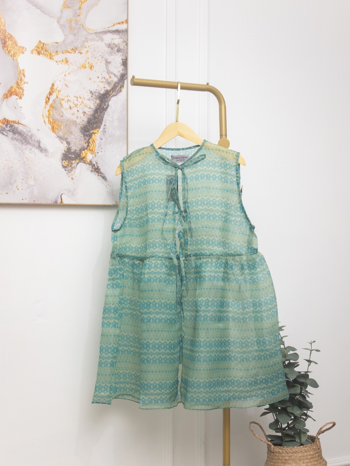 Zysku Xena | Outer Organza Bazar (Pattern)
