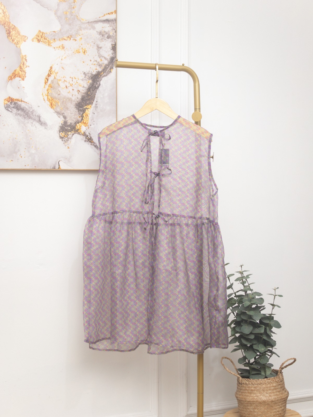 Zysku Xena | Outer Organza Bazar (Pattern)