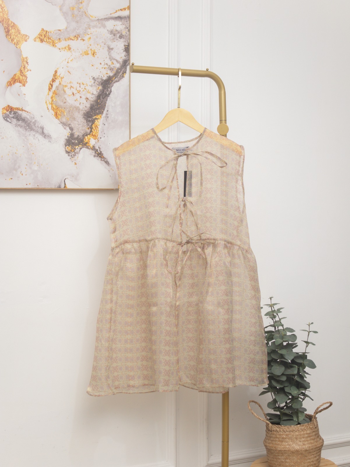Zysku Xena | Outer Organza Bazar (Pattern)
