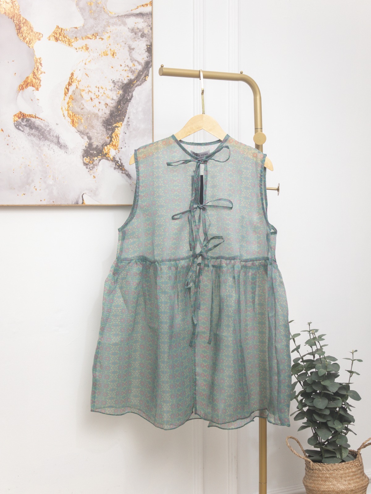 Zysku Xena | Outer Organza Bazar (Pattern)