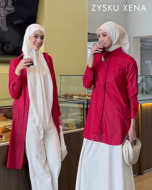 Zysku Xena | Basic Shirt 16 Warna - Color Group 2 | Kemeja Polos Kantor Wanita Lengan Panjang