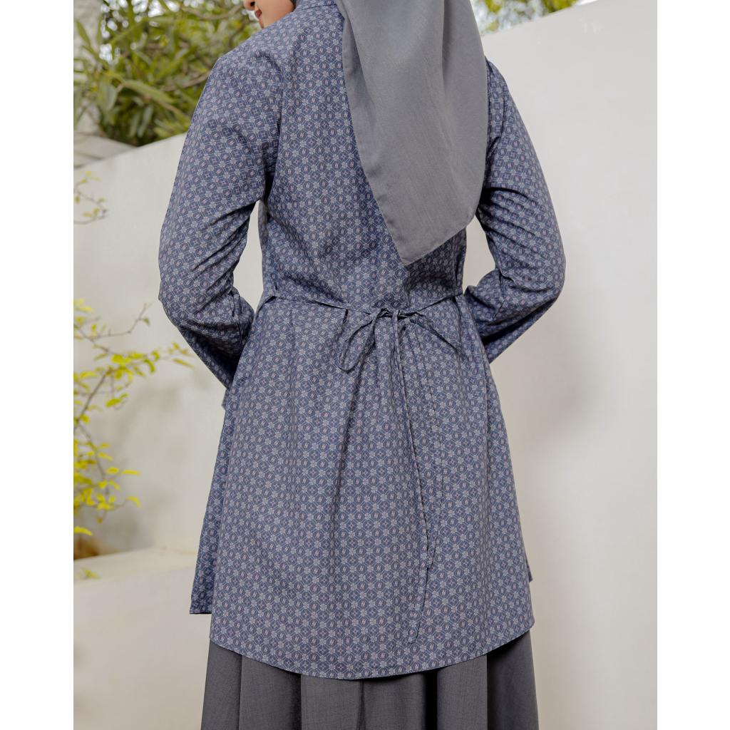 Zysku Xena | Minor Defect | Yerin Top - 3 Warna | Atasan Print Busui Friendly Lebaran Cheongsam Chinese