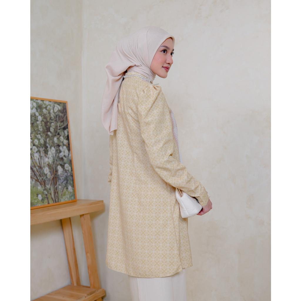 Zysku Xena | Minor Defect | Posy Tunic - 3 Warna | Tunic Print Busui Friendly Lebaran
