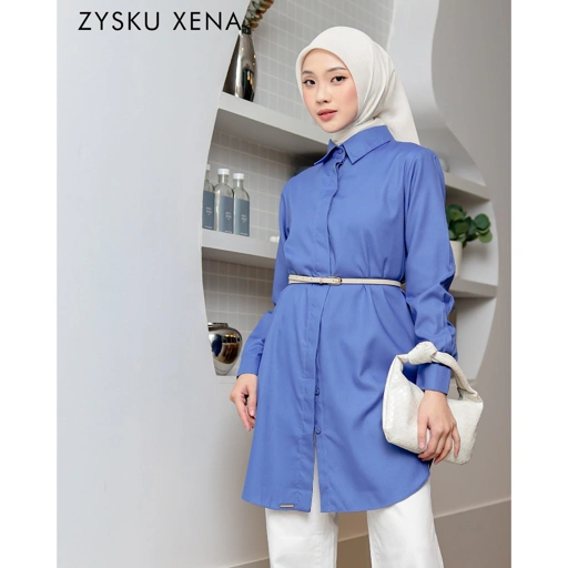 Image of Zysku Xena | Basic Shirt - 13 Warna Color Group 1 | Kemeja Polos Kantor Wanita Lengan Panjang