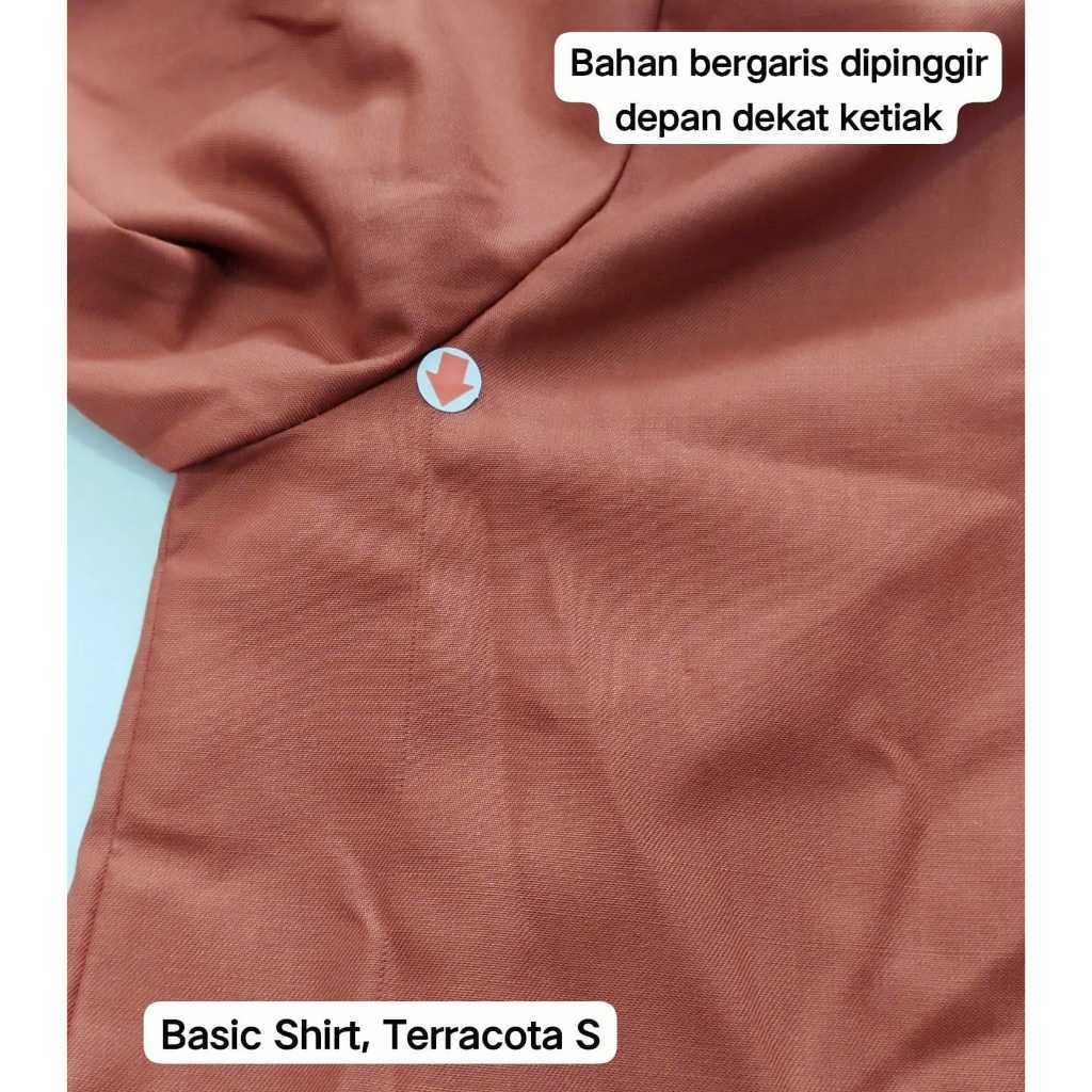 Zysku Xena | Minor Defect | Basic Shirt | Kemeja Kantor Formal Wanita Lengan Panjang