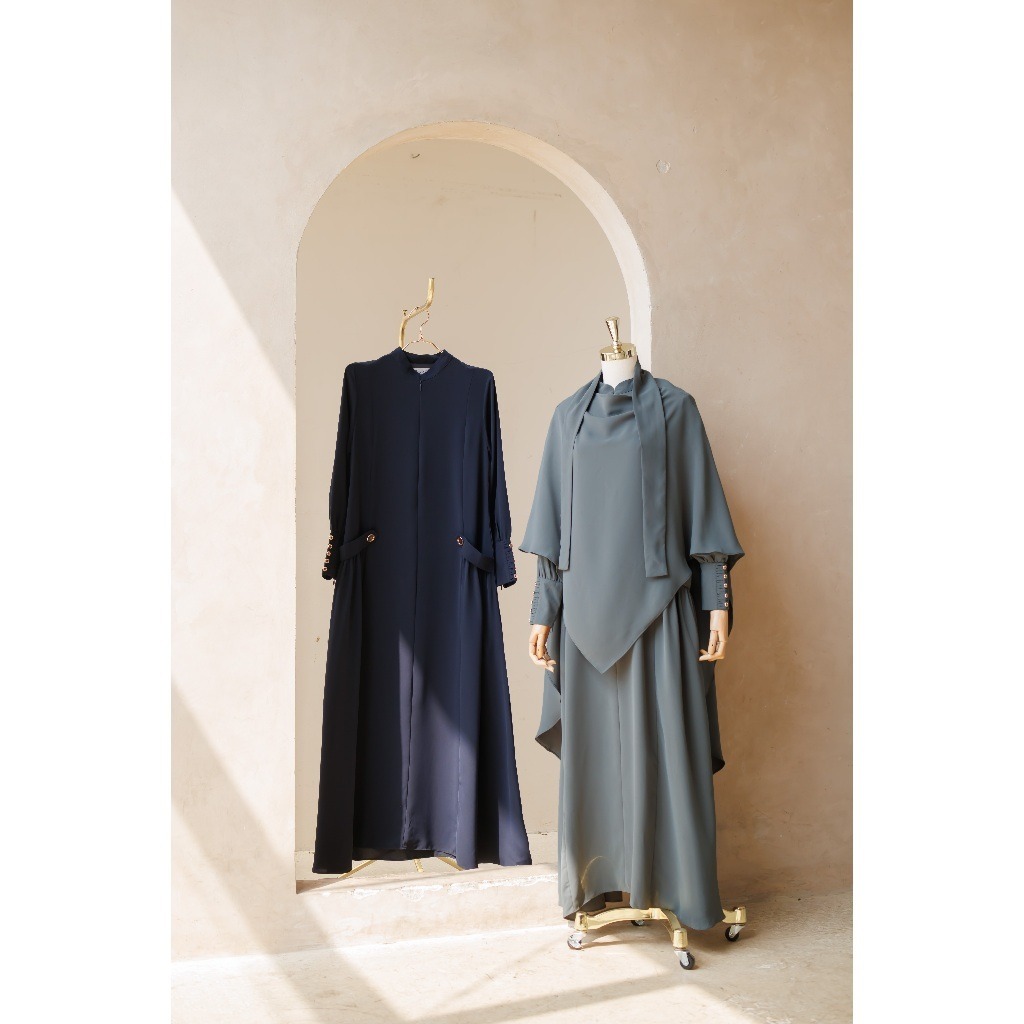 Zysku Xena | Minor Defect | Nouf Abaya | Dress Haji Umroh Mazen Mina AntiUV FK Khimar Terpisah