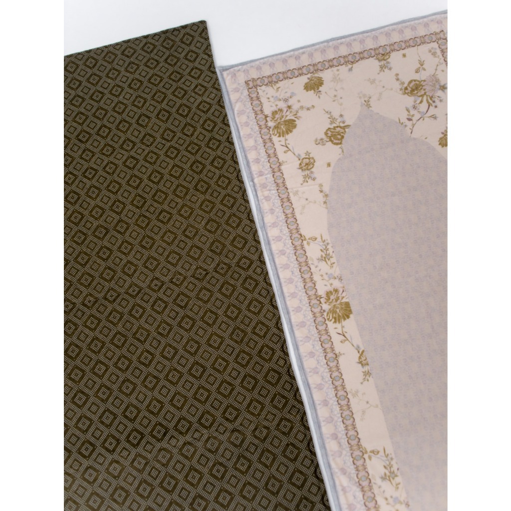 Zysku Xena | Najma Praying Mat - 3 Warna | Sajadah Empuk Print Premium Busa Anti Slip