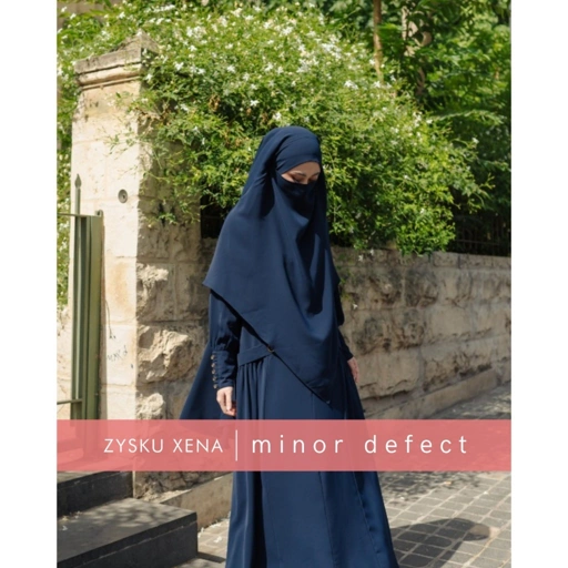Image of Zysku Xena | Minor Defect | Nouf Khimar | Dress Haji Umroh Mazen Mina AntiUV FK Abaya Terpisah