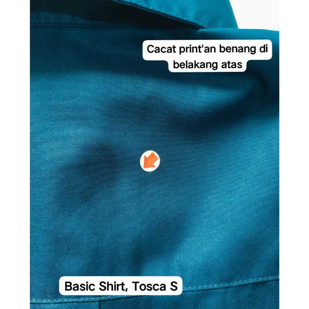 Zysku Xena | Minor Defect | Basic Shirt | Kemeja Kantor Formal Wanita Lengan Panjang