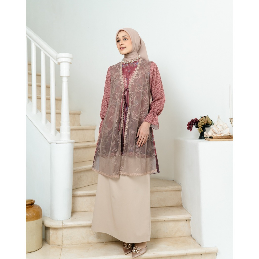 Zysku Xena | Windsor Skirt - 3 Warna | Rok Sarimbit Polos Lebaran Span Panjang Wanita