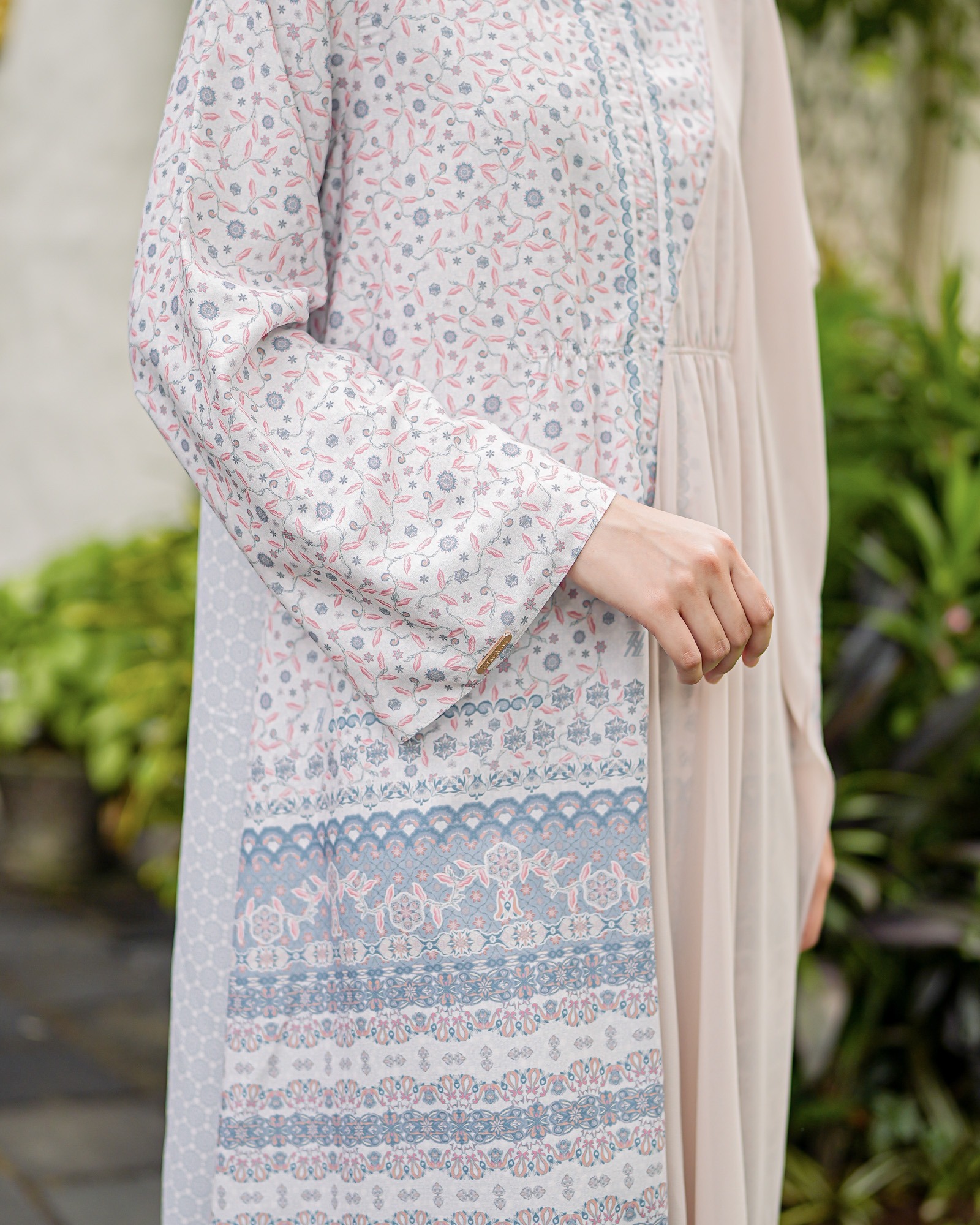 Zysku Xena | Samira Tunic - 3 Warna | Sarimbit Atasan Kancing Depan Busui Friendly