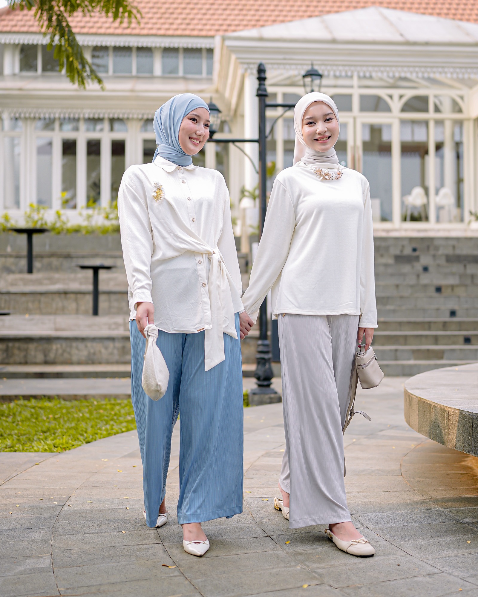 Zysku Xena | River Cullote Pants - 5 Warna | Celana Kulot Sapporo Knit Full Karet Pinggang Wanita