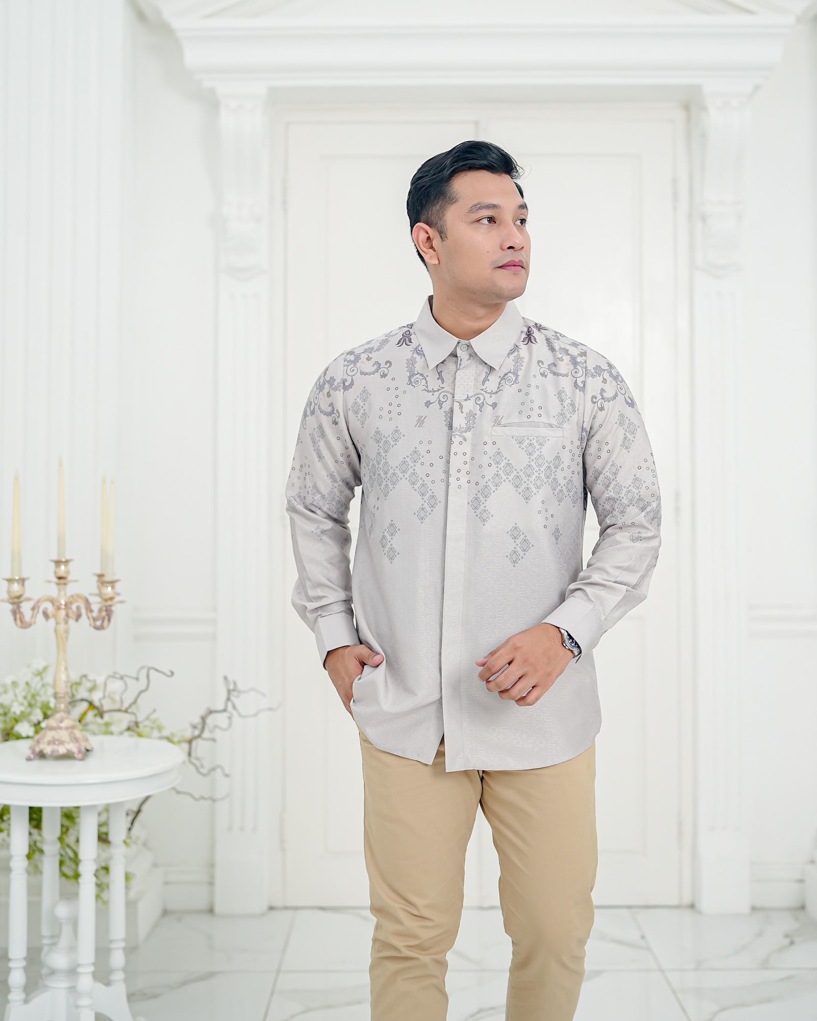 Zysku Xena | Ethereal Koko Lengan Panjang | Sarimbit Pria