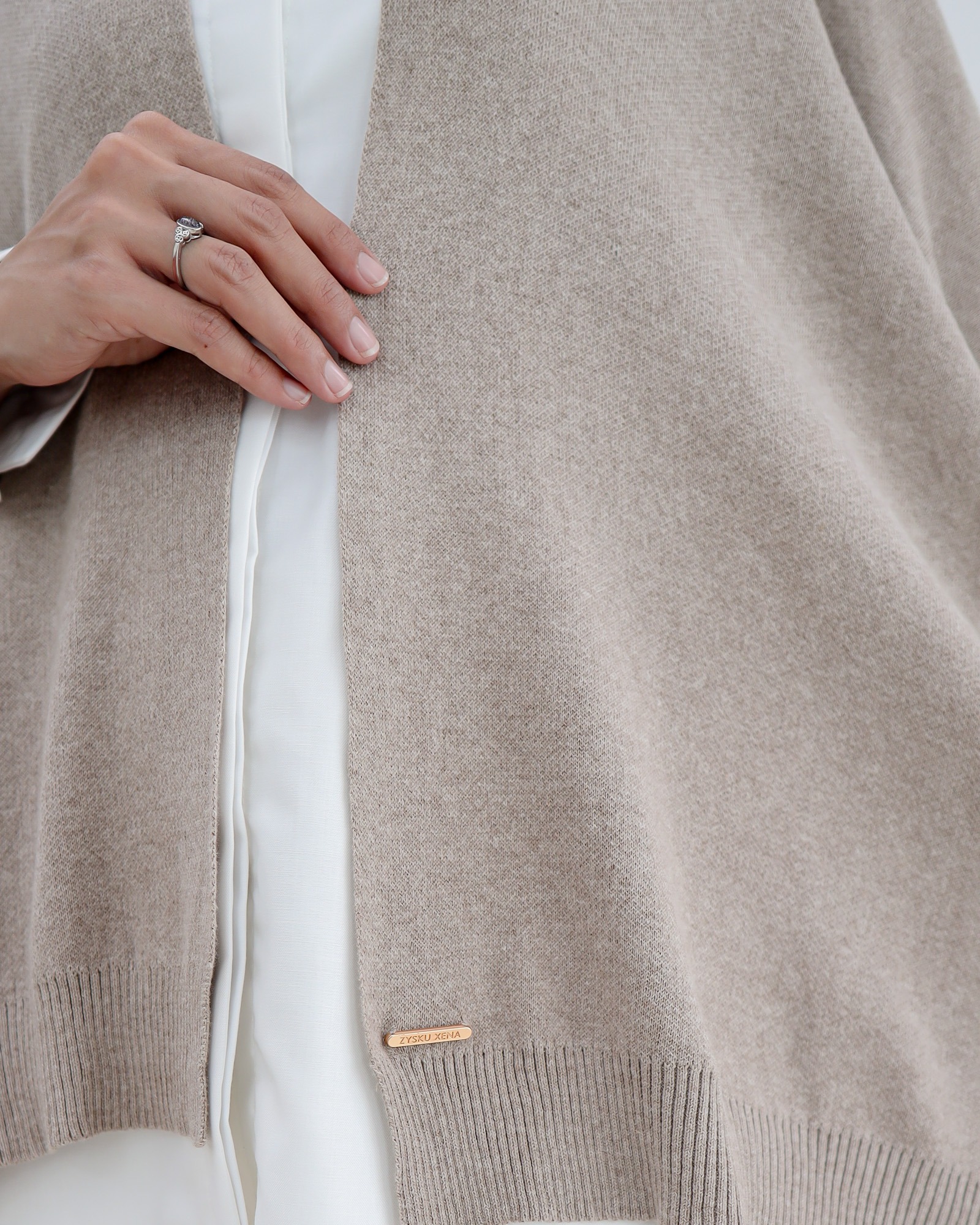 Zysku Xena | Cera Cardigan - 5 Warna | Kardigan Luaran Outer Knitwear Rajut Batwing Lebar