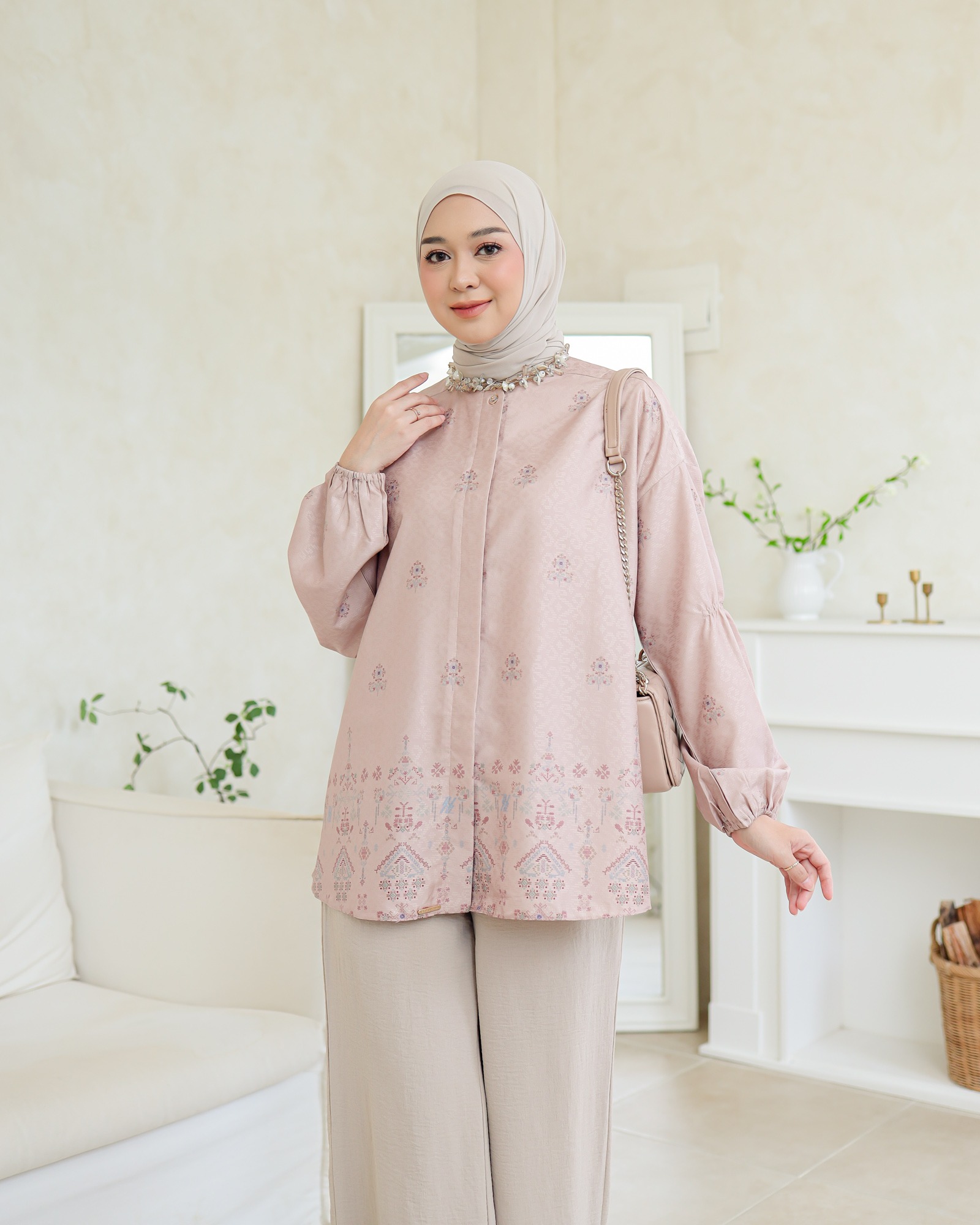 Zysku Xena | Maribel Blouse | Atasan Wanita Lengan Panjang