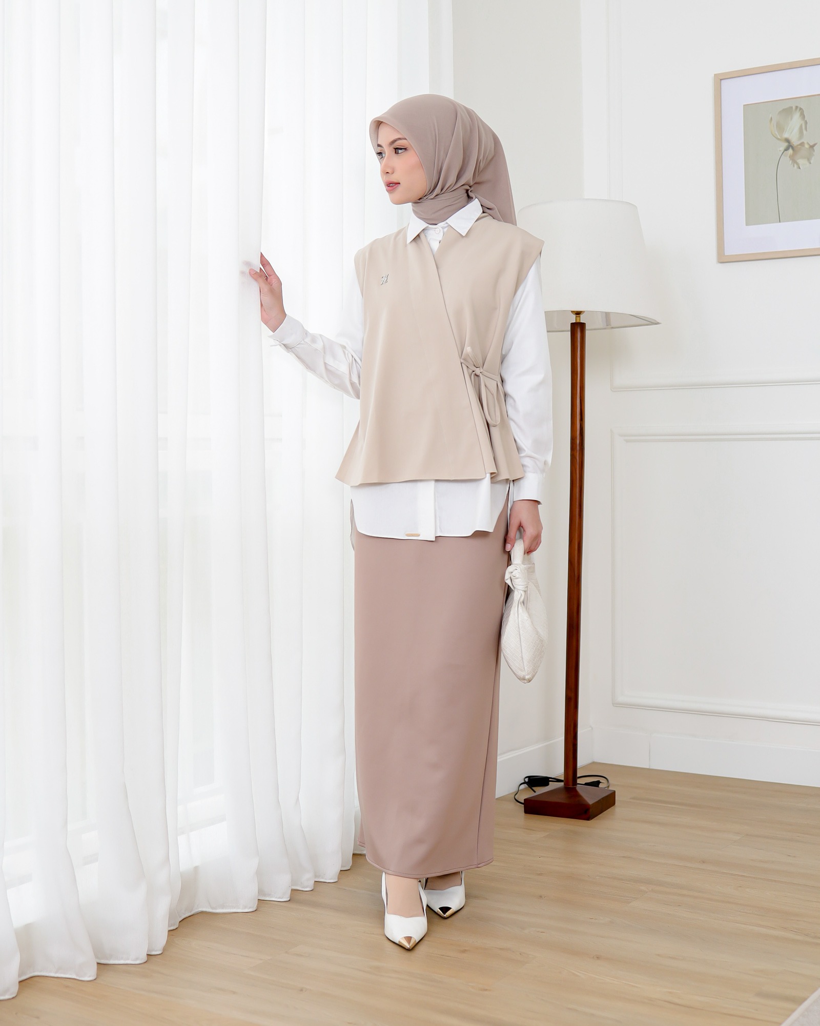 Zysku Xena | Mila Skirt - 4 Warna  | Rok Span Lurus Scuba Semi Formal Casual