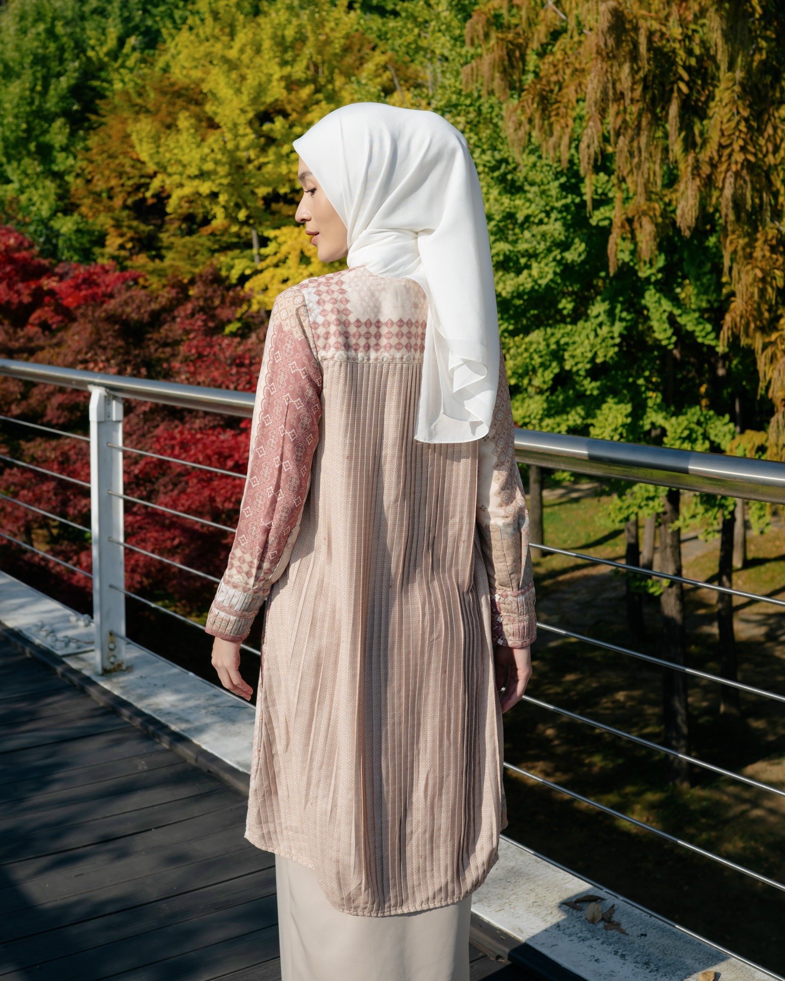 Zysku Xena | Saffra Tunic - 3 Warna | Tunic Print Busui Friendly Lebaran