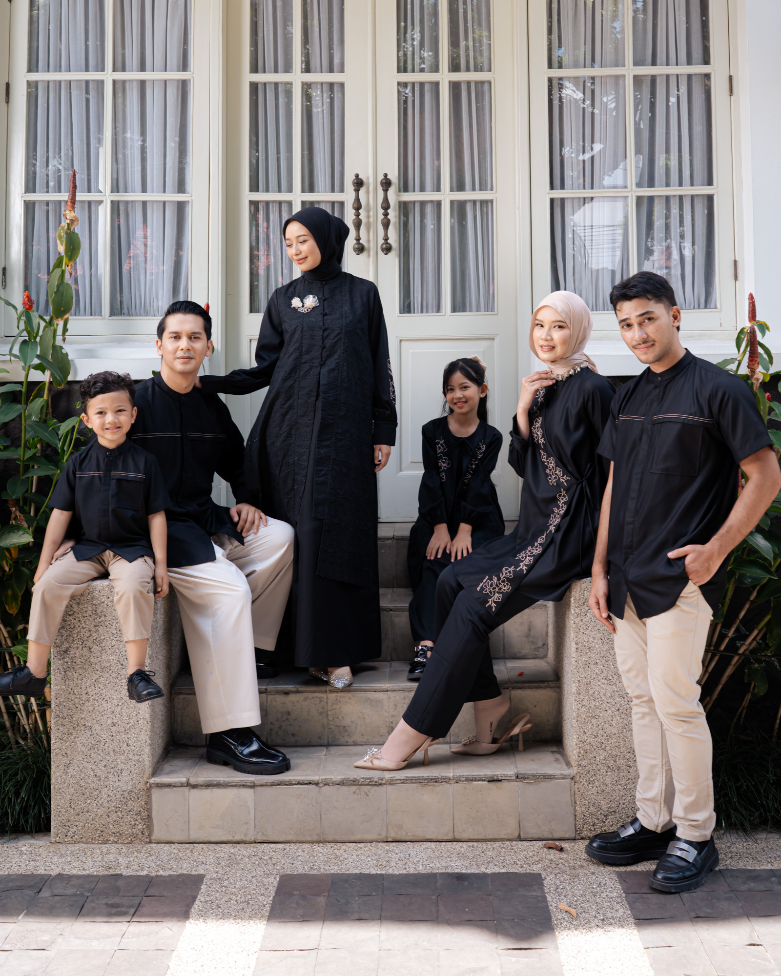 Zysku Xena | Mirae Tunic - 3 Warna | Sarimbit Polos Bordir Atasan Busui Friendly