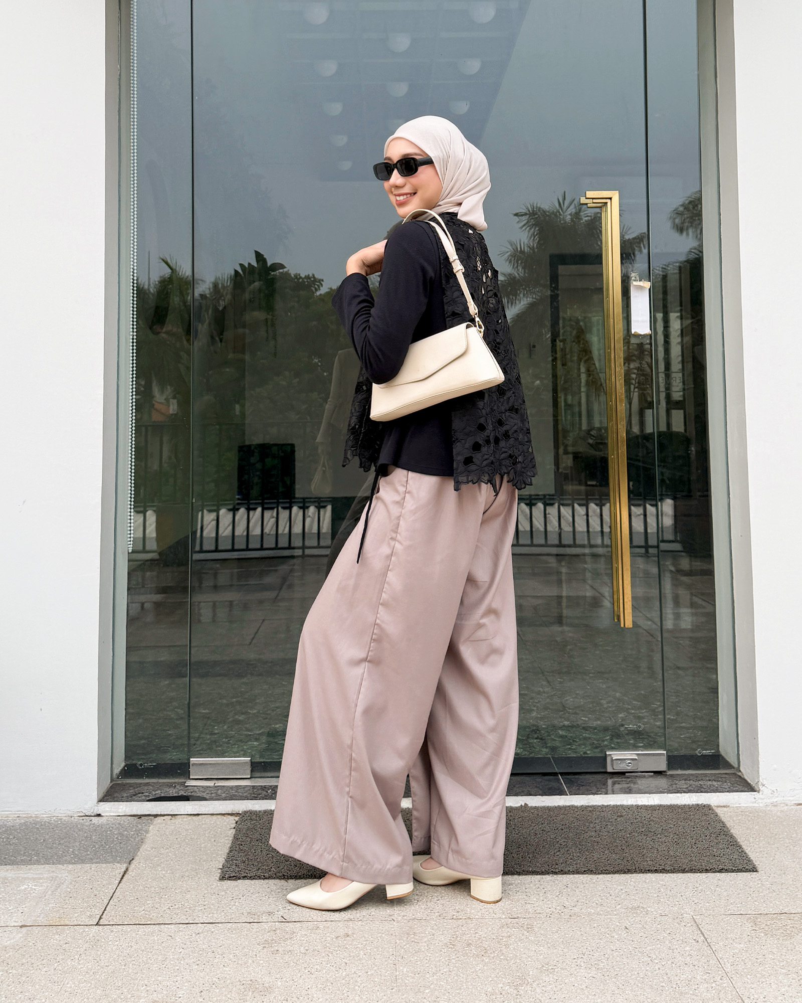 Zysku Xena | Nomi Overlay Pants - 3 Warna | Celana Kulot Flap