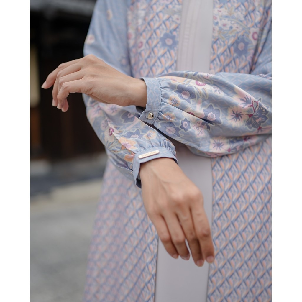 Zysku Xena | Cherise Dress - 3 Warna | Gamis lengan panjang wanita raya busui friendly