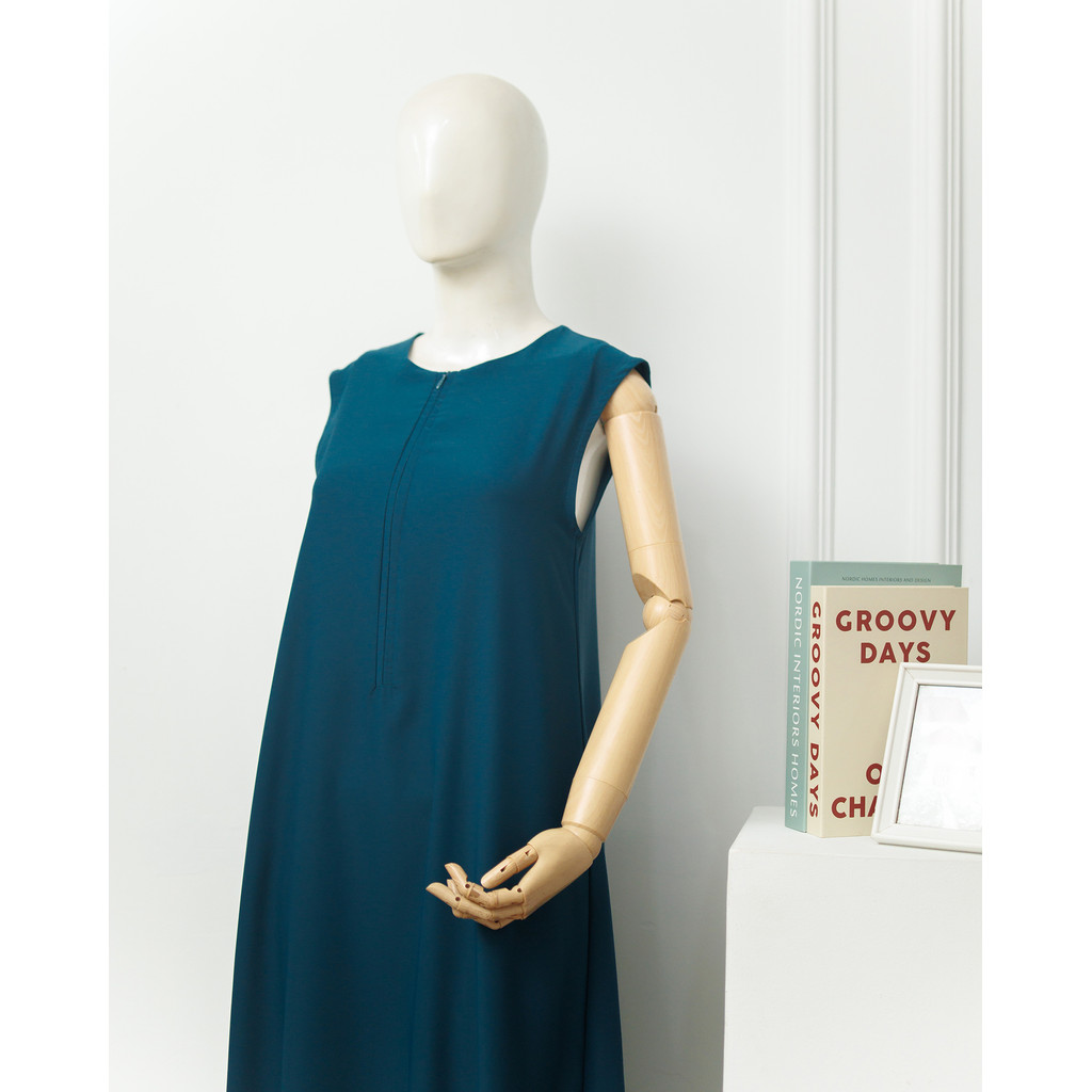 Zysku Xena | Minor Defect | Airi Basic Sleeveless Dress - 4 Warna | Gamis Tanpa Lengan Polos