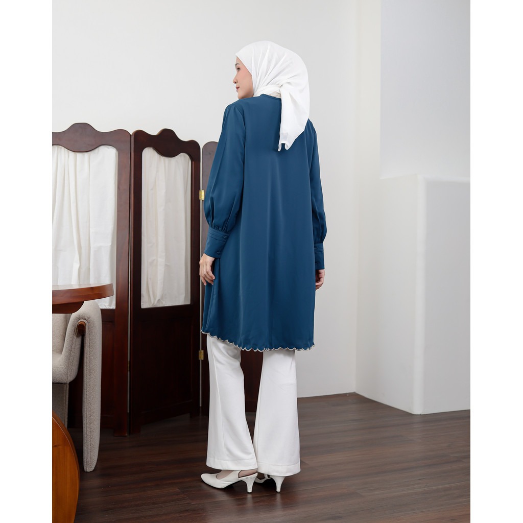 Zysku Xena | Vionne Tunic | Minor Defect | Atasan Tunik Bordir Lengan Panjang